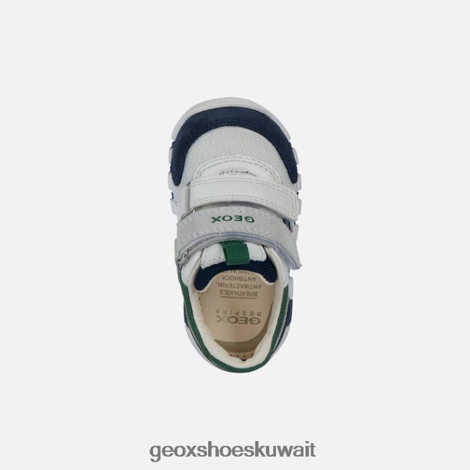 Geox BLL84T1455 Iupidoo Baby Boy White/Navy