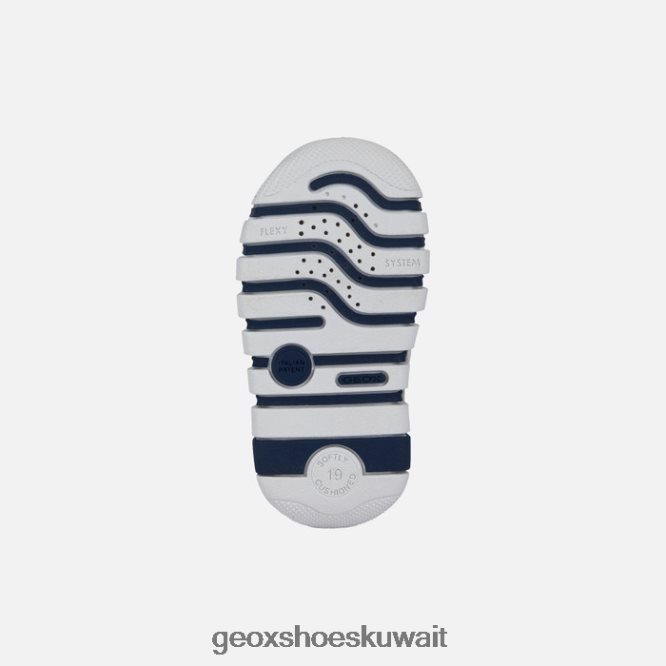 Geox BLL84T1455 Iupidoo Baby Boy White/Navy