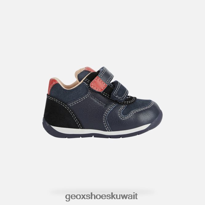 Geox BLL84T1473 Each Baby Boy Navy/Red