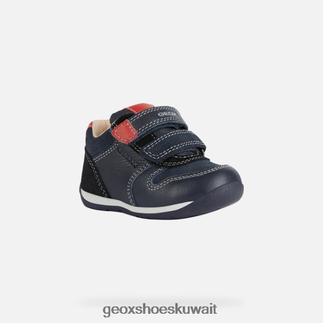 Geox BLL84T1473 Each Baby Boy Navy/Red