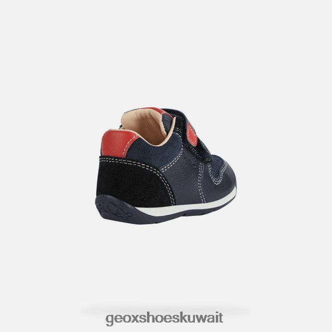 Geox BLL84T1473 Each Baby Boy Navy/Red