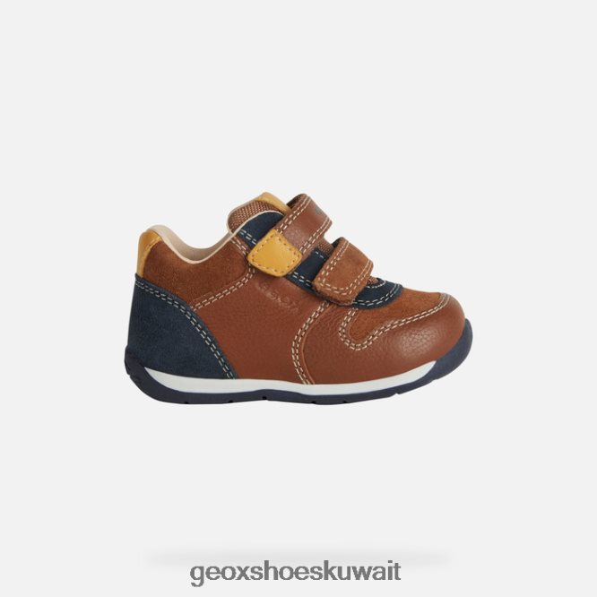 Geox BLL84T1474 Each Baby Boy Nut/Navy