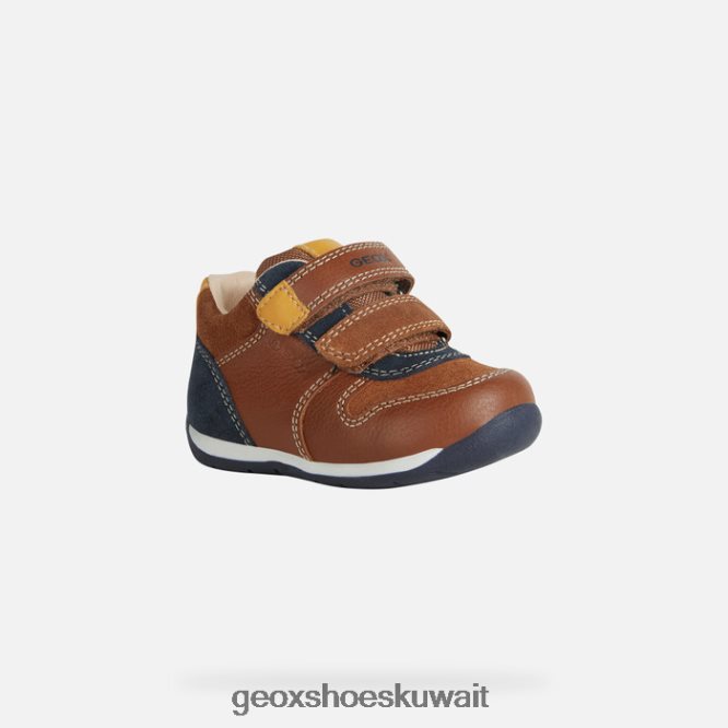 Geox BLL84T1474 Each Baby Boy Nut/Navy