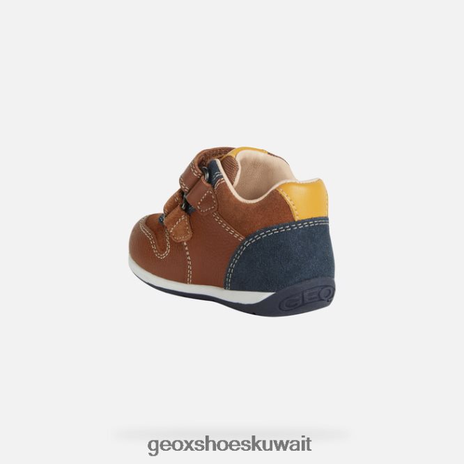 Geox BLL84T1474 Each Baby Boy Nut/Navy