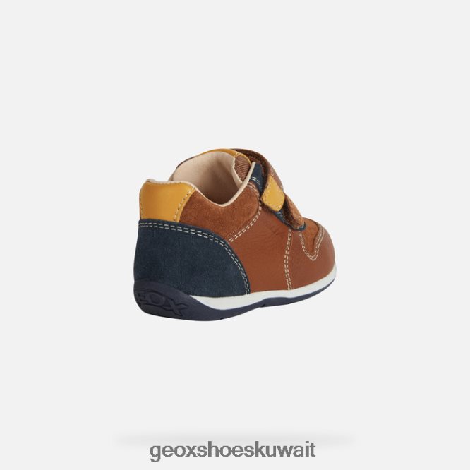 Geox BLL84T1474 Each Baby Boy Nut/Navy