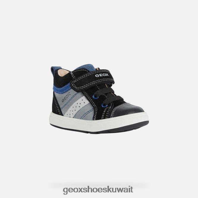 Geox BLL84T1478 Biglia Baby Boy Black/Anthracite