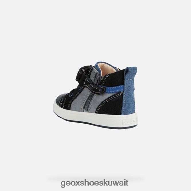 Geox BLL84T1478 Biglia Baby Boy Black/Anthracite