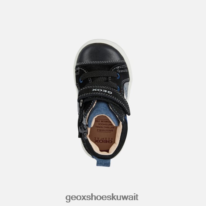 Geox BLL84T1478 Biglia Baby Boy Black/Anthracite