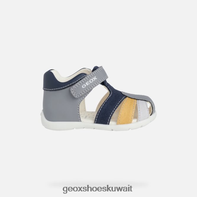 Geox BLL84T1483 Elthan Baby Boy Grey/Navy