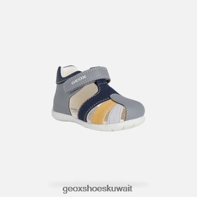 Geox BLL84T1483 Elthan Baby Boy Grey/Navy