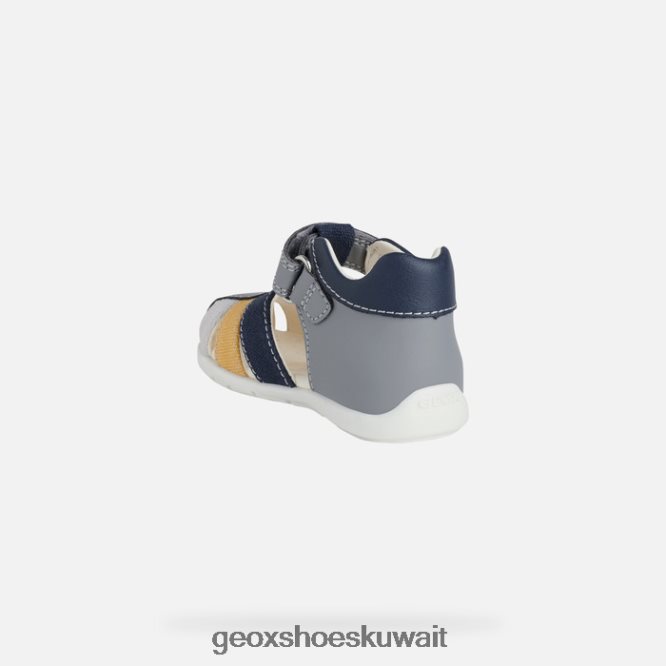 Geox BLL84T1483 Elthan Baby Boy Grey/Navy