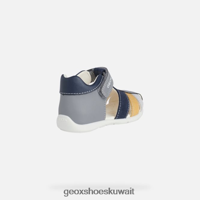 Geox BLL84T1483 Elthan Baby Boy Grey/Navy