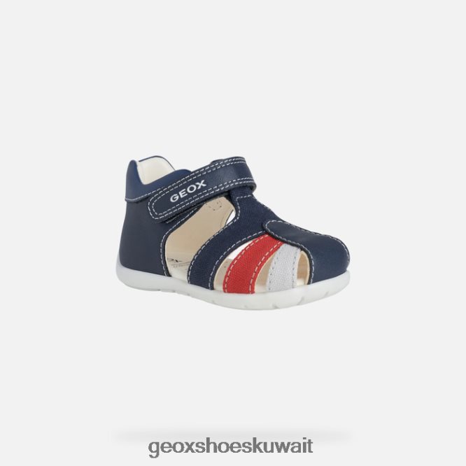 Geox BLL84T1484 Elthan Baby Boy Dark Navy/Red