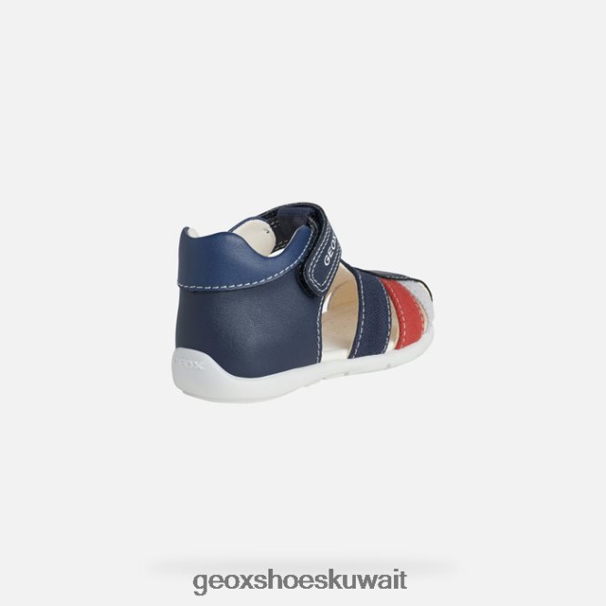 Geox BLL84T1484 Elthan Baby Boy Dark Navy/Red