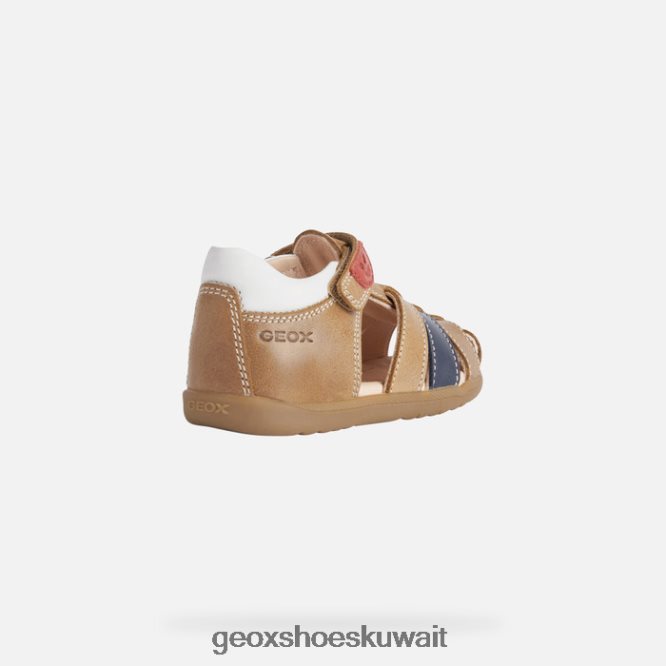 Geox BLL84T1505 Sandal Macchia Baby Caramel