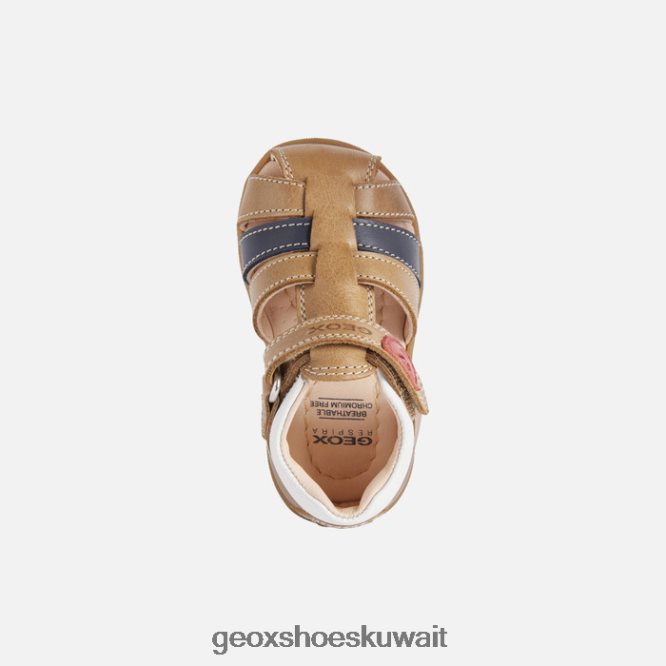 Geox BLL84T1505 Sandal Macchia Baby Caramel