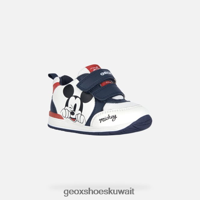 Geox BLL84T1507 Rishon Baby White/Navy
