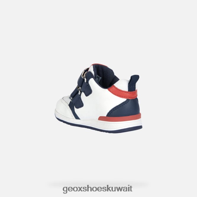 Geox BLL84T1507 Rishon Baby White/Navy