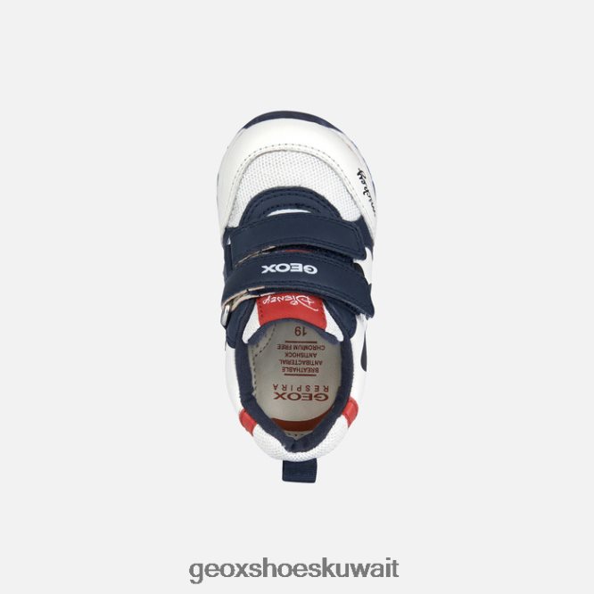 Geox BLL84T1507 Rishon Baby White/Navy