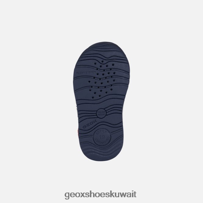 Geox BLL84T1507 Rishon Baby White/Navy
