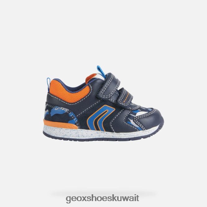 Geox BLL84T1586 Rishon Baby Boy Navy/Light Orange