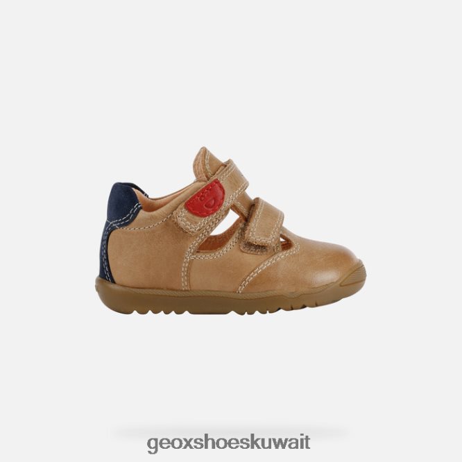 Geox BLL84T1590 Macchia Baby Boy Caramel/Navy