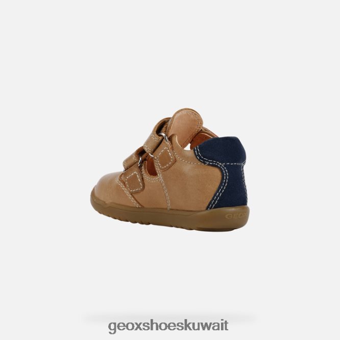 Geox BLL84T1590 Macchia Baby Boy Caramel/Navy