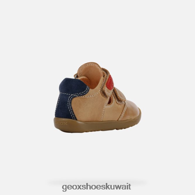 Geox BLL84T1590 Macchia Baby Boy Caramel/Navy