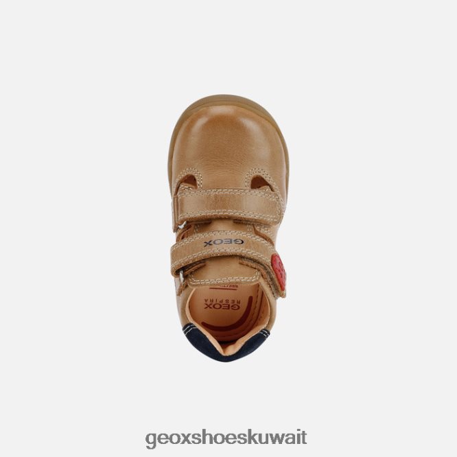 Geox BLL84T1590 Macchia Baby Boy Caramel/Navy