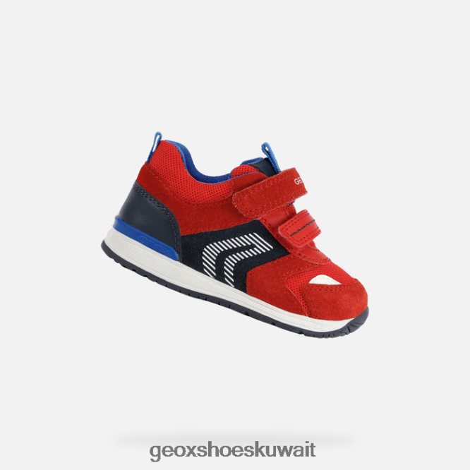 Geox BLL84T1604 Rishon Baby Boy Red/Navy
