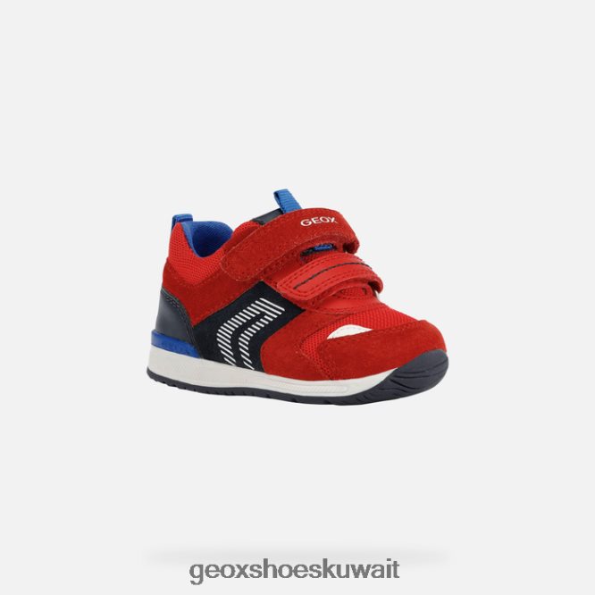 Geox BLL84T1604 Rishon Baby Boy Red/Navy
