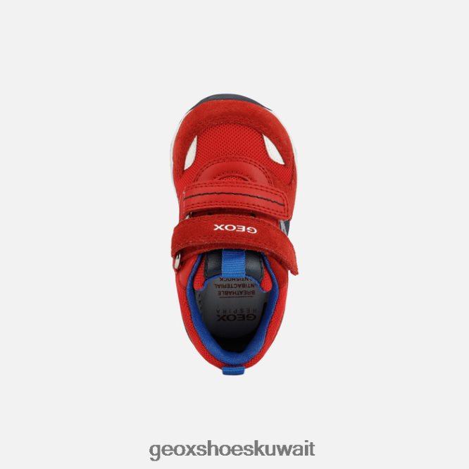 Geox BLL84T1604 Rishon Baby Boy Red/Navy