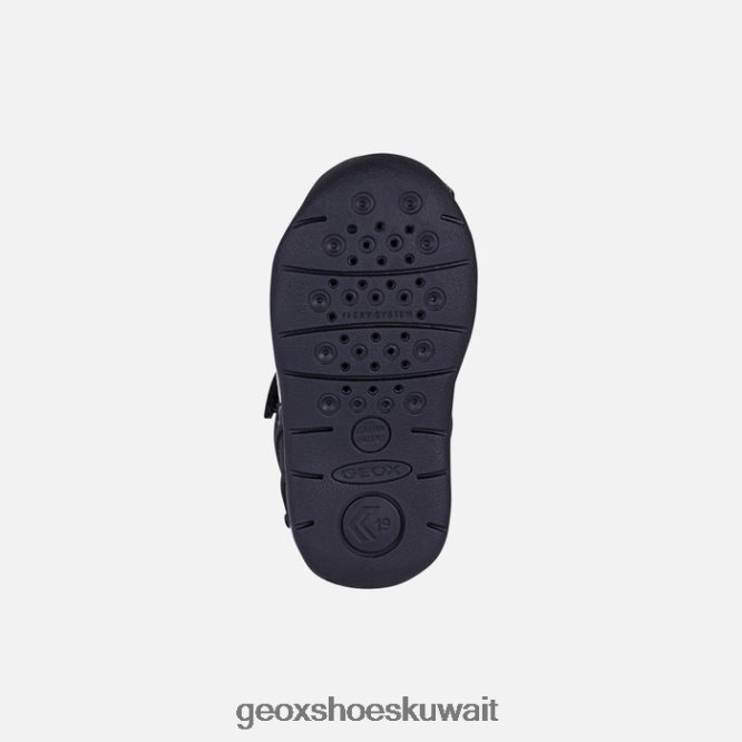 Geox BLL84T1610 Each Baby Boy Navy/Fluo Yellow