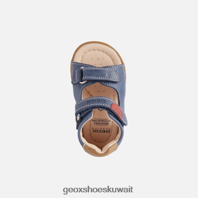 Geox BLL84T1649 Sandal Macchia Baby Navy