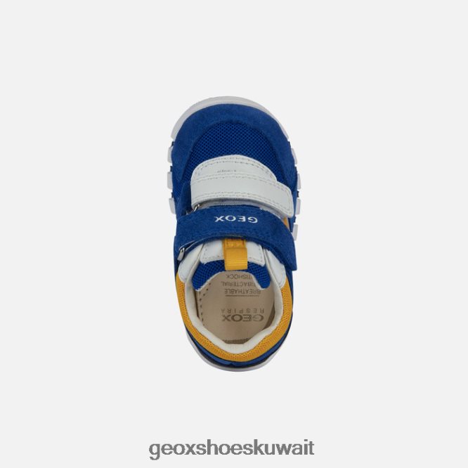Geox BLL84T2020 Iupidoo Baby Boy Royal/Yellow
