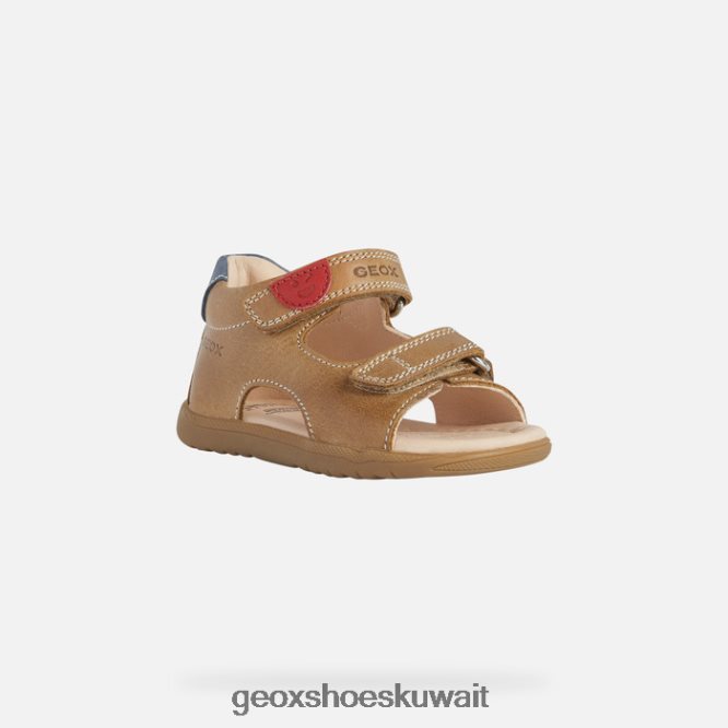 Geox BLL84T2022 Sandal Macchia Baby Caramel