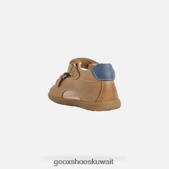 Geox BLL84T2022 Sandal Macchia Baby Caramel