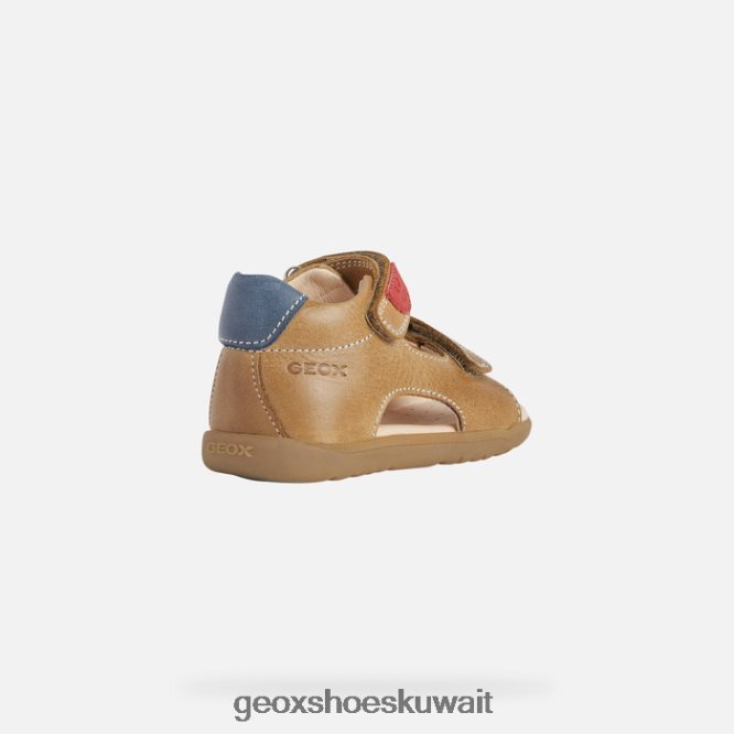 Geox BLL84T2022 Sandal Macchia Baby Caramel
