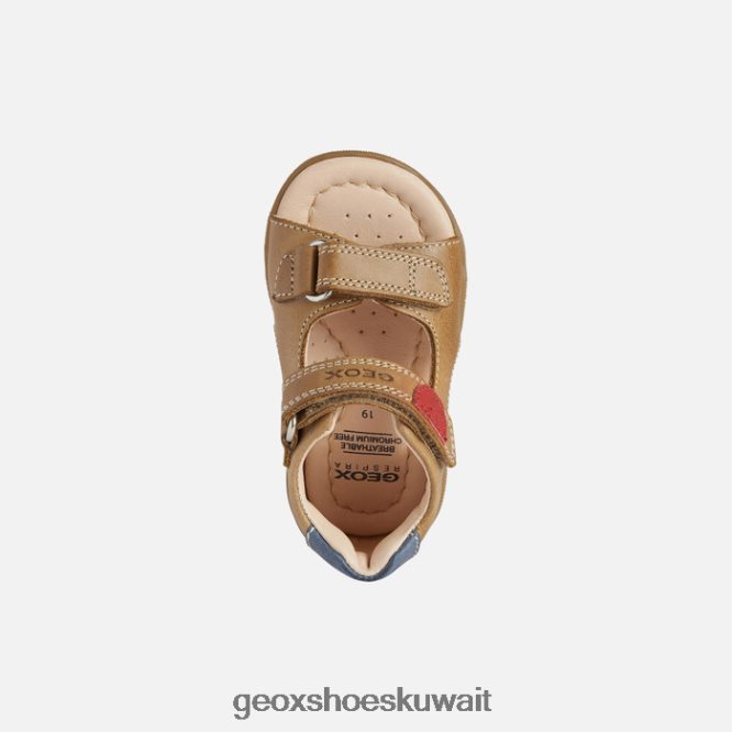 Geox BLL84T2022 Sandal Macchia Baby Caramel