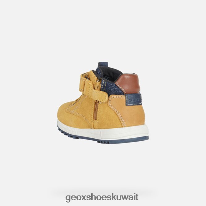 Geox BLL84T1475 Alben Baby Yellow/Navy