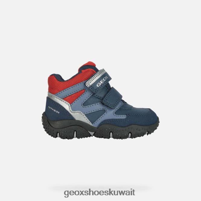 Geox BLL84T1567 Baltic Abx Toddler Navy/Red