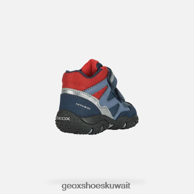 Geox BLL84T1567 Baltic Abx Toddler Navy/Red