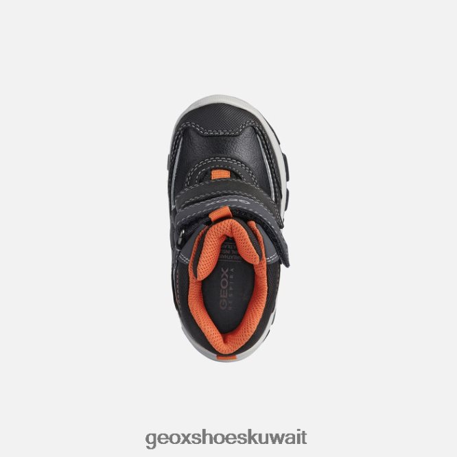 Geox BLL84T1633 Flanfil Toddler Black/Orange