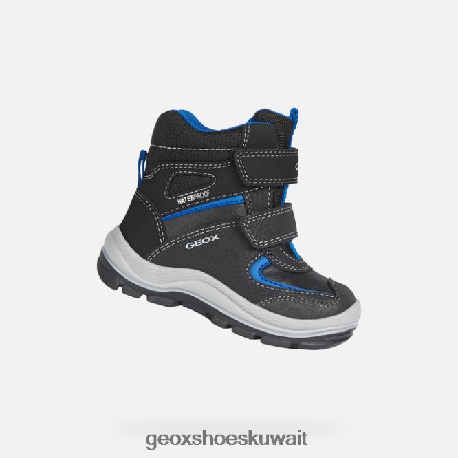 Geox BLL84T1634 Flanfil Toddler Black/Royal