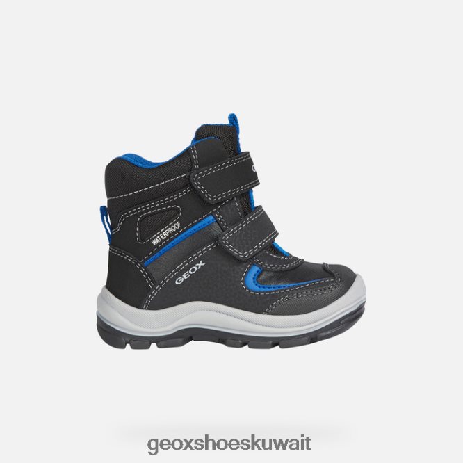 Geox BLL84T1634 Flanfil Toddler Black/Royal