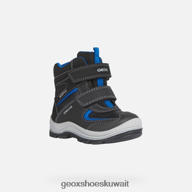 Geox BLL84T1634 Flanfil Toddler Black/Royal