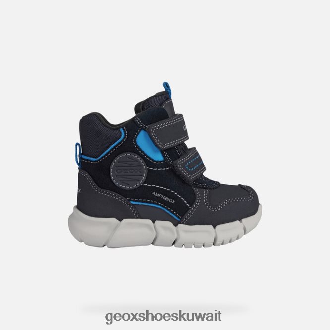 Geox BLL84T2026 Flexyper Abx Baby Navy/Sky
