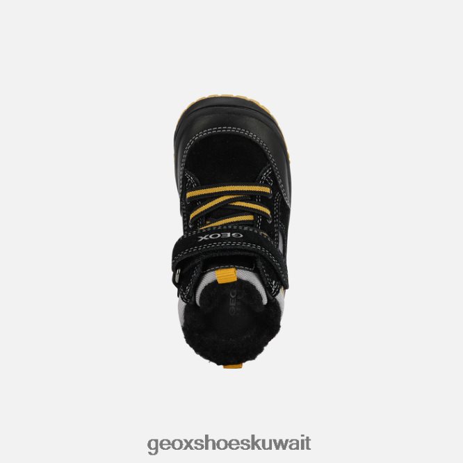 Geox BLL84T2031 Omar Baby Black/Yellow