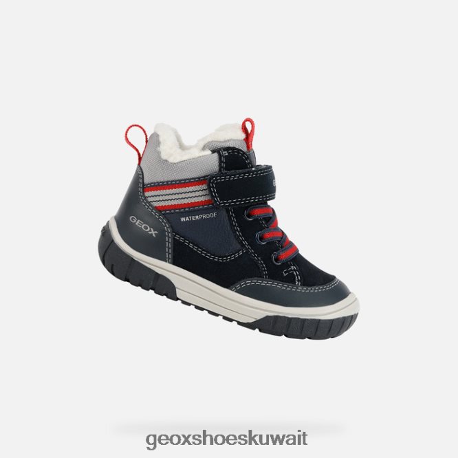 Geox BLL84T2032 Omar Baby Navy/Red