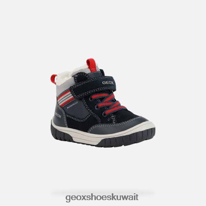 Geox BLL84T2032 Omar Baby Navy/Red